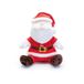 Trudi Kerstman zit Santa Claus pop pluche. Gevulde pop Sankt Sinterklaas Cadeau | 12x36x25cm Grote M | Kerstmis | Model 29628