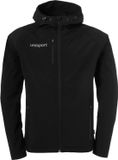 Uhlsport ID Softshelljas Kinderen - Zwart / Wit | Maat: 152