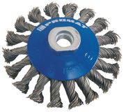 Promat/Tecwerk Staaldraadborstel d. 115 mm draaddikte 0,5 mm staal 15 mm 12500 min-¹