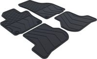 Kovvar Just Carpets B.V. Rubber Automatten Volkswagen Golf 5 (2003-2008) - 4-delig - Zwart