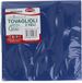 50 Servetten 50 stuks, 2-laags, 33 x 33 cm, blauw, biologisch afbreekbaar, pure cellulosewatten, Eco Friendly