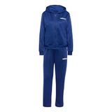 adidas dames Essentials Linear Track Suit, dark blue, XXL