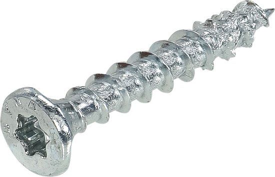 Dynaplus Unischroef 4x12mm - Platkop - T20 - 200 stuks