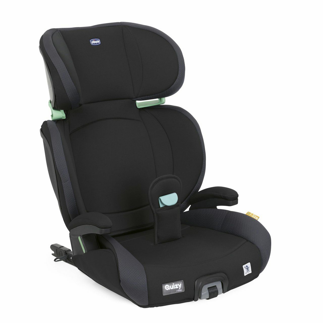 Chicco Quizy I-Size Autostoel - Zwart - Groep 2-3 (15-36 kg) - ISOFIX