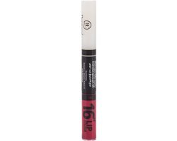 Dermacol 16-Hour Long-lasting Liquid Lipstick | Lip Plumper Balm & Colour Gloss | Beauty Cosmetics with Matte and Glitter Finish | Two-Phase Set | Non-drying formula | No.3 Cherry Red, 7.1 ml