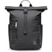 GOT BAG Rolltop Easy Small | City en Daypack Rugzak | Praktische rugzak, haai monochroom, Eén maat, Minimalistisch