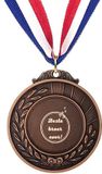 Akyol - Beste Broer Ever Medaille - Bronskleurig - Cadeau voor Broer