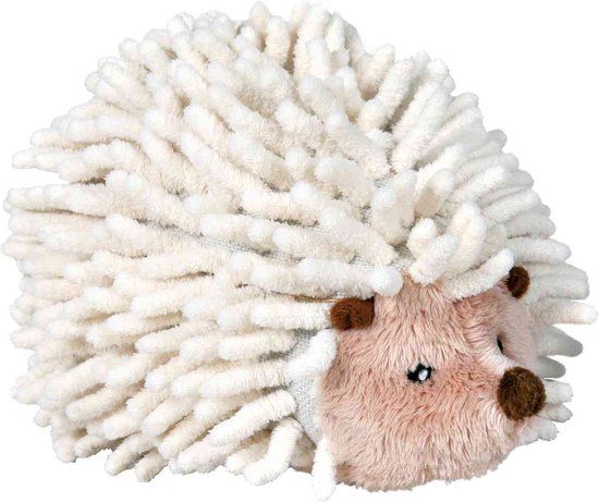 Trixie Pluche/Katoen Egel met Geluid - 12 cm