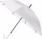 Merkloos / Sans marque Makito Western Europe Automatische paraplu - wit - dia 107 cm - 82 cm lang - regen - polyester/metaal