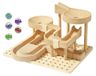 Jeux éducatifs en bois pour enfants, labyrinthe et blocs de construction