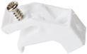Merriway BH04068 gordijnrailbevestiging voor Decorail (pak van 5), wit