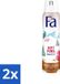 Fa - Déodorant spray - Winter Splashes - 48 heures de protection - Frozen Raspberry - 150 ml - 2 pièces