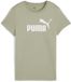 Puma Ess N1 T-shirt à manches courtes Vert M Femme