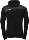 Kempa Veste d'entraînement Athletics 29 avec capuche pour hommes, noir