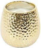 Home Deco Factory Geurkaars - White Musk - Goud - 8 cm
