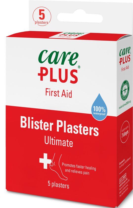 Care Plus Blarenpleisters - 5 stuks - Large (42x68mm)