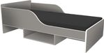 Lendo SMILE kinderbed, 160x70 cm, grijs