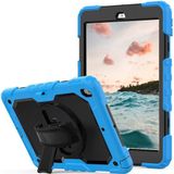 Casecentive Handstrap Pro Hardcase met handstrap iPad 2017 / 2018 blauw