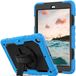 Casecentive Handstrap Pro Hardcase met handstrap iPad 2017 / 2018 blauw