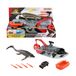 Matchbox Jurassic World Mosasaurus Bateau de sauvetage Set de jeu