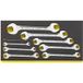 Stahlwille 96830124 TCS WT 10A/9 Jeu de clés plates à double extrémité