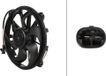 HELLA Ventilateur pour refroidissement moteur, 12V, 252W, 2 pôles, adapté entre autres pour CITROËN JUMPY