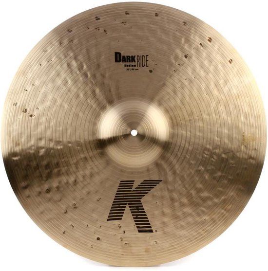 Zildjian 22 K Dark Medium Ride, traditional - Ride