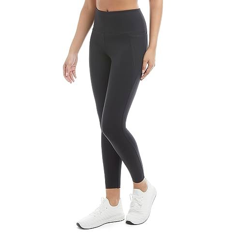 Danskin Dames High Rise Bonded Legging - Black Salt - S