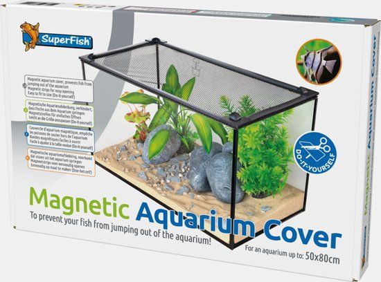 SuperFish Magnetisch Afdeknet - Aquarium Afdekkingsnet