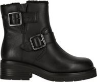 CLARKS Rebelle Buckle Stiefelette Zwart Leer Dames Maat 39.5