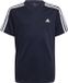 Adidas Performance Designed 2 Move 3-Stripes T-Shirt Kinderen Blauw