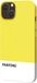 Celly Pantone Back Cover iPhone 13 Kunststof Geel