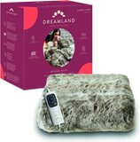 Dreamland 26129 Elektrische Dekens - 2 Persoons Bovendeken - 160x120 cm - Fur Husky - Beige