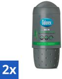 Odorex Déodorant Roller Hommes Fraîcheur Protection 50 ml - 2 pièces