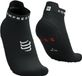 Compressport Pro Racing Socks V4.0 Run Low Unisex Zwart/Wit