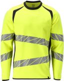 Mascot Accelerate Multisafe Sweatshirt 21384-337 - hi-vis geel/donkermarine - XS