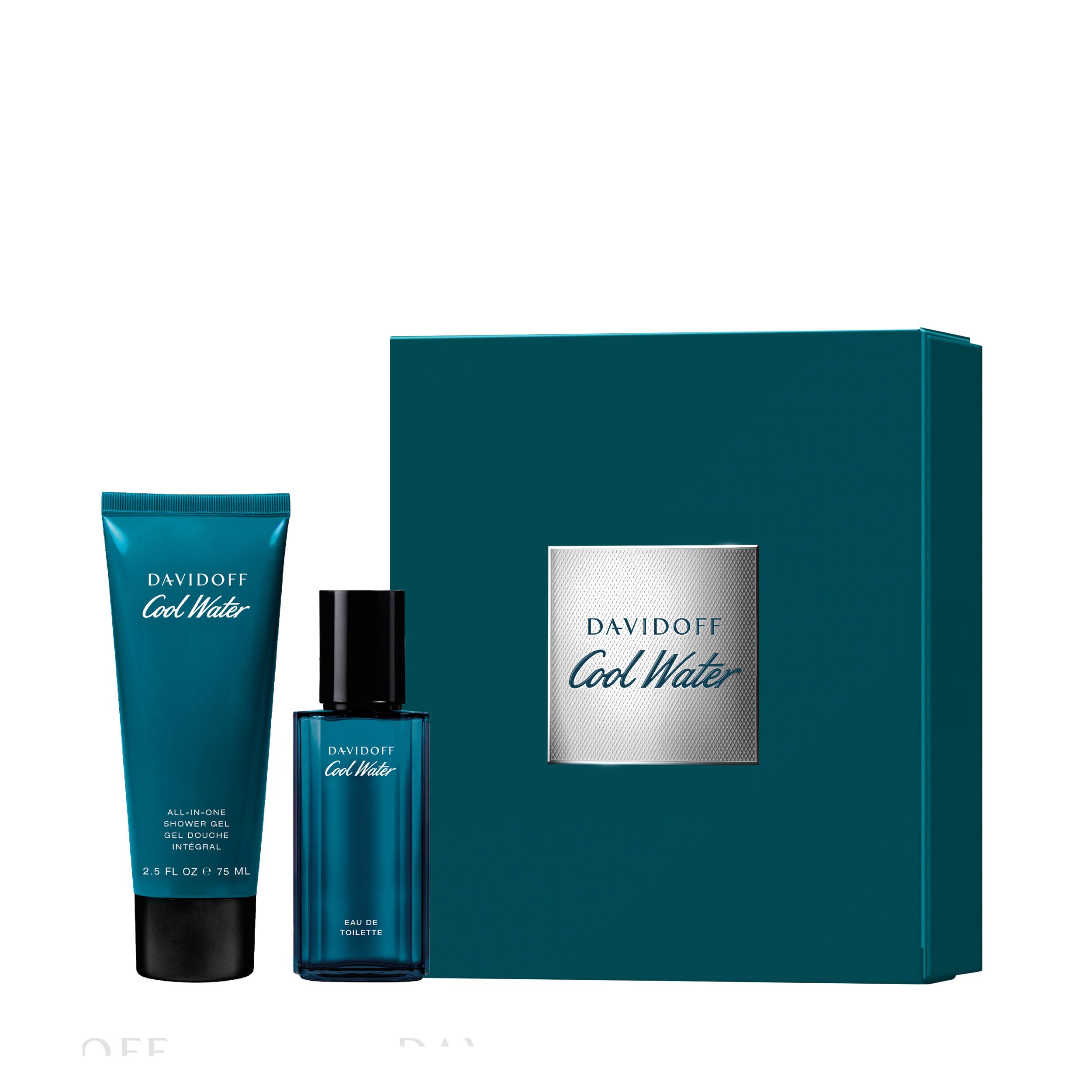 Davidoff Cool Water Man Gift Set - Eau de Toilette 40ml + Shower Gel 75ml
