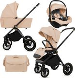 BabyLux® Kinderwagen 3in1 Set ROSSO