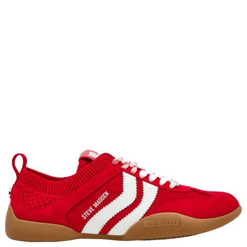Steve Madden Biscotti sneakers rood/wit