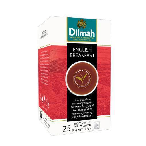 Dilmah English Breakfast Thee Zakjes 25st