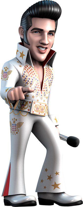 MINIX Music #104 - Elvis - Elvis White Suit - Figuur 12cm