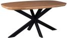 StarFurn Eettafel Madison - Deens Ovaal Naturel Hout - 160x90x76cm