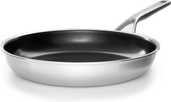 KitchenAid Multi-Ply Koekenpan - 28cm - RVS - PFAS-vrij