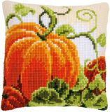 Vervaco Kruissteekkussen kit - Pompoenen - 40 x 40 cm