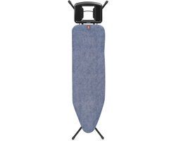 Brabantia Strijkplank B - Denim Blue - 124 x 38 cm - met strijkijzerhouder