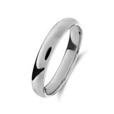 Lucardi Heren Zilveren liefdesring heren - Ring - 925 Zilver - Zilverkleurig - 21.50 / 68 mm