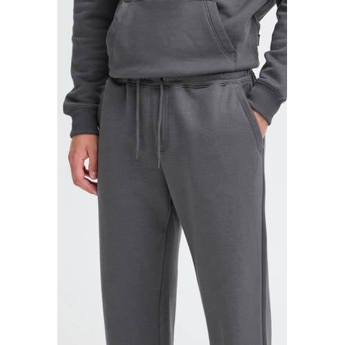 Blend BHDOWNTON straight joggingbroek grijs