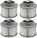 Filtre de piscine adapté aux piscines gonflables MSPA FD2089 lot de 4