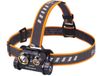 Fenix Lampe frontale HM65R - Noir/Orange - Rechargeable - 1000 Lumens