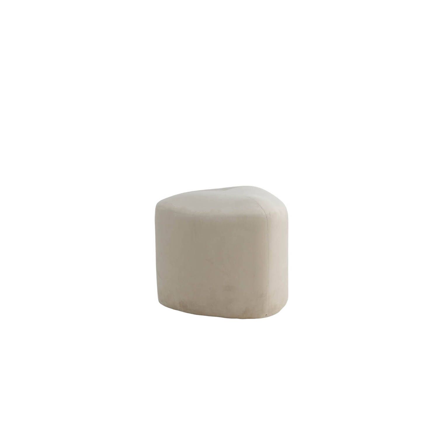 Venture Home 15570-880 Peg Puff, polyester, wit